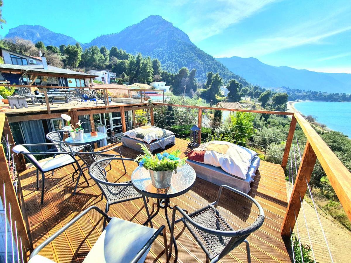 Magical View Studios Asproneri, Kamena Vourla Exterior foto